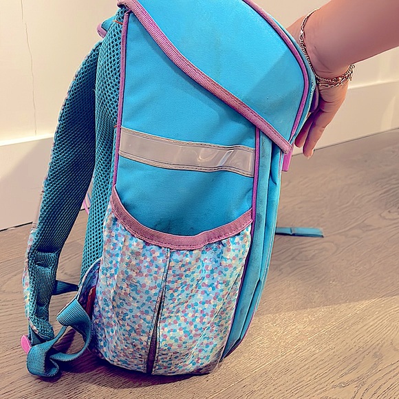 tiger family blue & purple mermaid backpack. Very spacious. - Picture 4 of 5